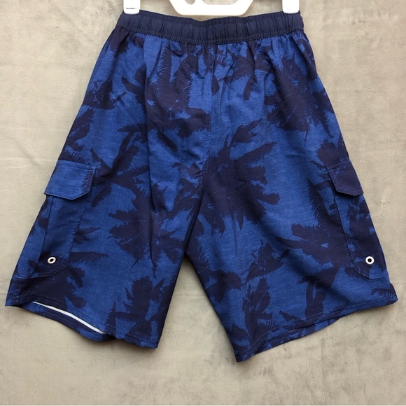 Airwalk Men’s Stretch Swim Trunks Board Shorts Marina Royal Small - Picture 2 of 11